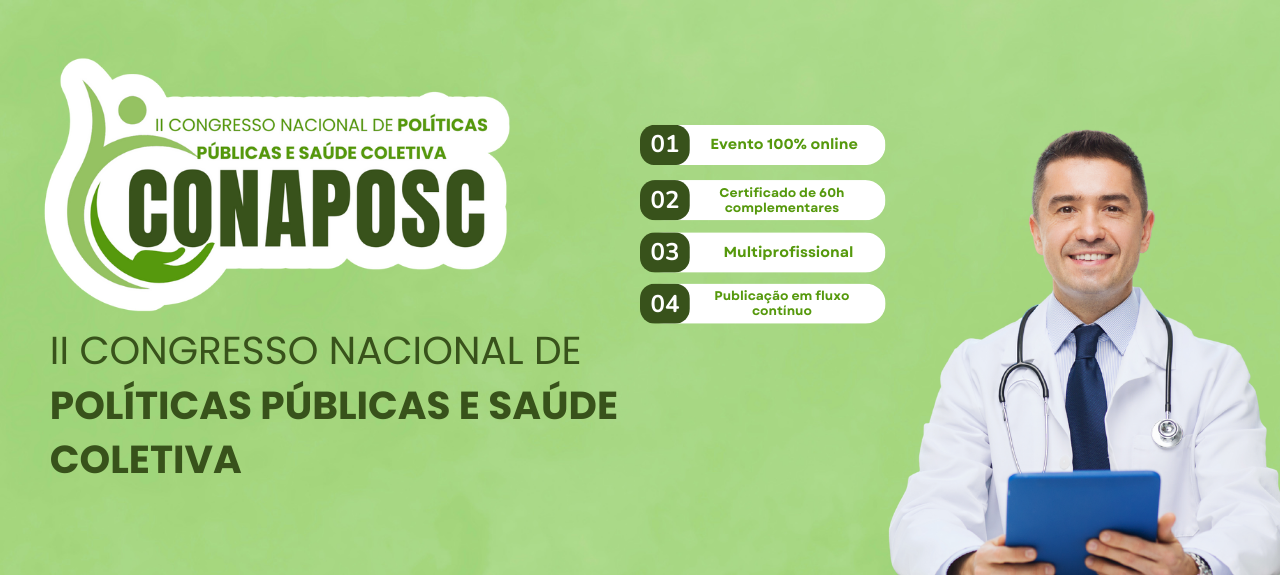 II Congresso Nacional de Políticas Públicas e Saúde Coletiva (CONAPOSC)