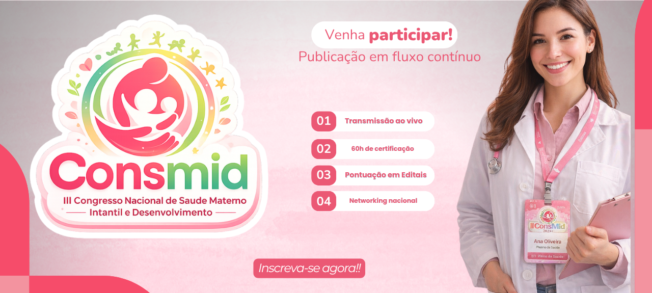 III Congresso Nacional de Saúde Materno-Infantil e Desenvolvimento Infantil (CONSMID)