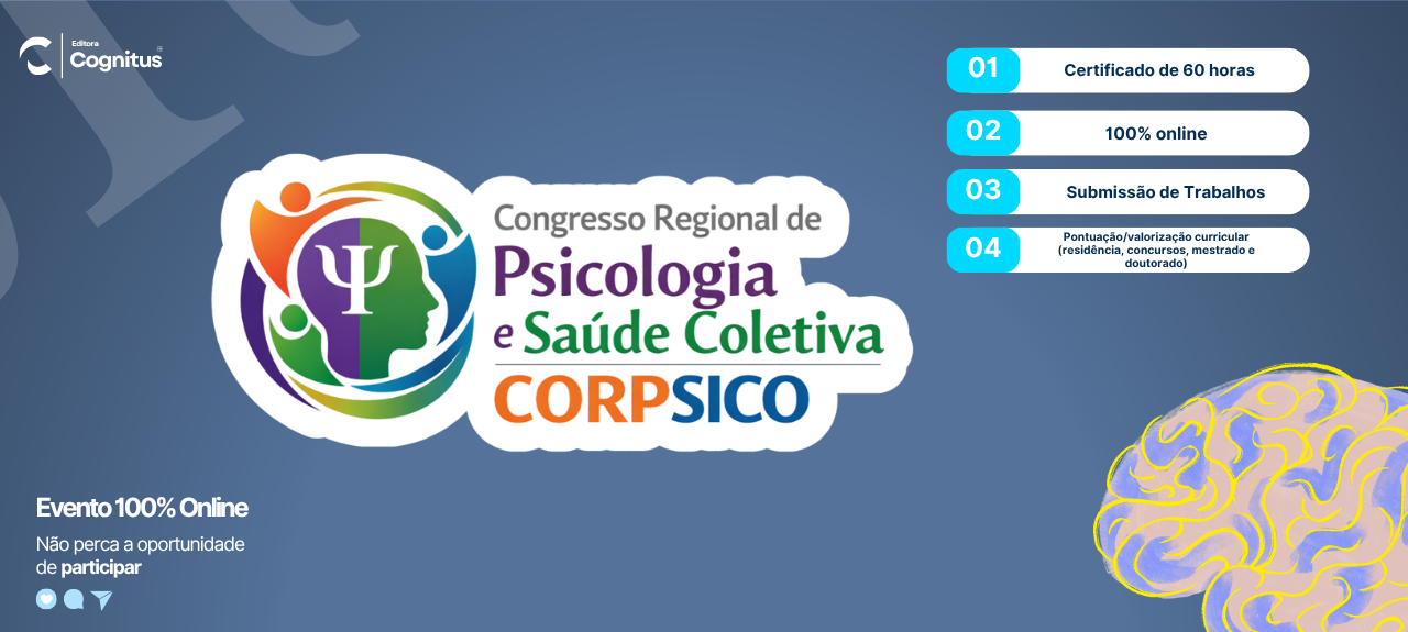 I Congresso Regional de Psicologia e Saúde Coletiva (CORPSICO)