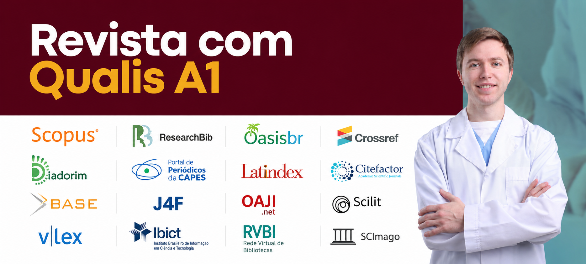 Revista com Qualis A1 (Scopus, Crossref Diadorim Portal de Periódicos da CAPES, Latindex )